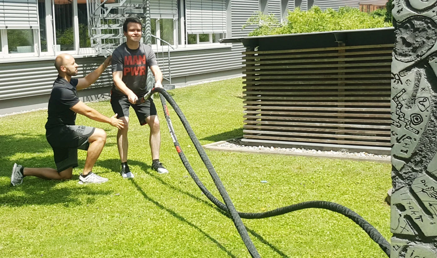 Georg Merkel beim individuellen Personal Training